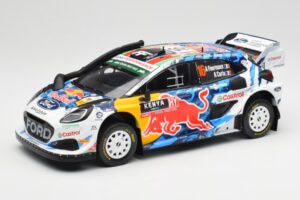 Ford Puma Rally1 WRC M-Sport #16 A. Fourmaux / A. Coria Safari Rally Kenya 2024 IXO 1:18 18RMC207 Diecast