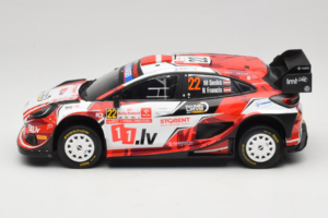 Ford Puma Rally1 WRC #22 M-Sport Ford World Rally Team M. Sesks / R. Francis Rally Poland 2024 IXO 1:18 18RMC215 Diecast - image 3 of 6