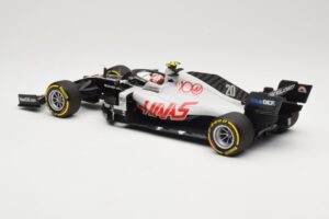 Haas VF-20 #20 K. Magnussen Abu Dhabi GP 2020 Minichamps 1:18 110201720 Diecast - image 5 of 6
