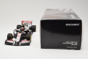 Haas VF-20 #20 K. Magnussen Abu Dhabi GP 2020 Minichamps 1:18 110201720 Diecast - image 6 of 6