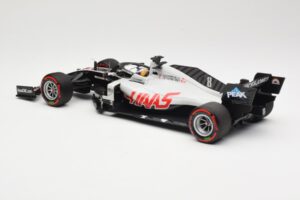 Haas VF-20 #8 R. Grosjean Bahrain GP 2020 Minichamps 1:18 110201508 Diecast - image 5 of 6