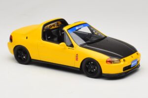 Honda Civic del Sol Spoon Phoenix Yellow Otto 1:18 OT1154 Resin - image 2 of 6
