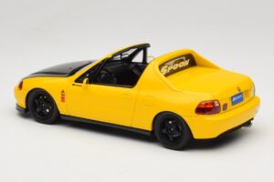 Honda Civic del Sol Spoon Phoenix Yellow Otto 1:18 OT1154 Resin - image 4 of 6