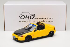 Honda Civic del Sol Spoon Phoenix Yellow Otto 1:18 OT1154 Resin - image 6 of 6