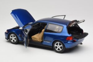 Honda Civic SiR II EG6 VTEC Blue LCD 1:18 LCD18018-BU Diecast - image 5 of 9