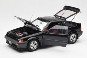 Honda CR-X Si Ballade Sport Black AUTOart 1:18 73261 Diecast - image 2 of 8