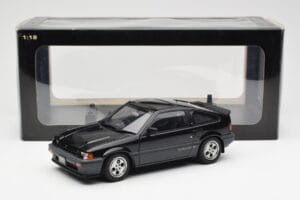 Honda CR-X Si Ballade Sport Black AUTOart 1:18 73261 Diecast - image 8 of 8