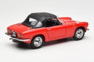 Honda S800 Roadster Red AUTOart 1:18 73276 Diecast - image 3 of 8