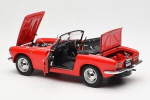 Honda S800 Roadster Red AUTOart 1:18 73276 Diecast - image 5 of 8