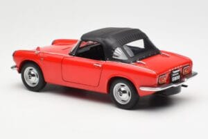 Honda S800 Roadster Red AUTOart 1:18 73276 Diecast - image 7 of 8