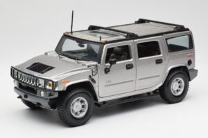Hummer H2 Silver Maisto 1:18 7449569 Diecast
