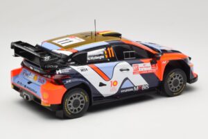 Hyundai i20 N Rally1 #11 Hyundai Shell Mobis WRT T. Neuville / M. Wydaeghe Rally Poland 2024 IXO 1:18 18RMC214 Diecast - image 2 of 6
