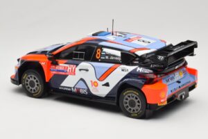 Hyundai i20 N Rally1 #8 Hyundai Shell Mobis WRT O. Tanak / M. Jarveoja Rally Chile 2024 IXO 1:18 18RMC223 Diecast - image 5 of 6
