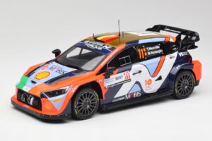Hyundai i20 N Rally1 #11 T. Neuville / M. Wydaeghe Rally Croatia 2024 IXO 1:18 18RMC203 Diecast