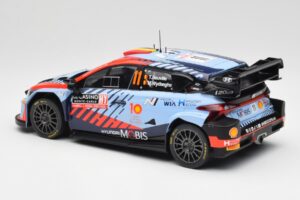 Hyundai i20 N Rally1 WRC #11 T. Neuville / M. Wydaeghe Rally Monte Carlo Winner 2024 IXO 1:18 18RMC194 Diecast - image 5 of 6
