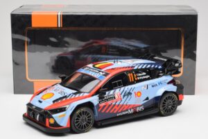 Hyundai i20 N Rally1 WRC #11 T. Neuville / M. Wydaeghe Rally Monte Carlo Winner 2024 IXO 1:18 18RMC194 Diecast - image 6 of 6