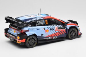 Hyundai i20 N Rally1 WRC #8 O. Tänak / M. Järveoja Rally Monte Carlo Night Version 2024 IXO 1:18 18RMC195 Diecast - image 2 of 6