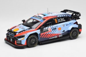 Hyundai i20 N Rally1 WRC #8 O. Tänak / M. Järveoja Rally Monte Carlo Night Version 2024 IXO 1:18 18RMC195 Diecast