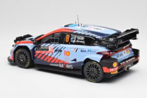 Hyundai i20 N Rally1 WRC #8 O. Tänak / M. Järveoja Rally Monte Carlo Night Version 2024 IXO 1:18 18RMC195 Diecast - image 5 of 6