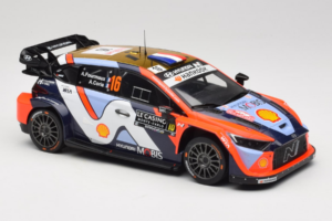 Hyundai i20 N WRC #16 A. Fourmaux / A. Coria Rally Monte Carlo 2025 IXO 1:18 18RMC230A Diecast - image 4 of 6