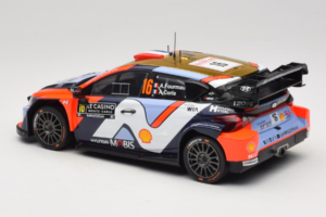 Hyundai i20 N WRC #16 A. Fourmaux / A. Coria Rally Monte Carlo 2025 IXO 1:18 18RMC230A Diecast - image 5 of 6