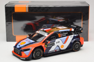 Hyundai i20 N WRC #16 A. Fourmaux / A. Coria Rally Monte Carlo 2025 IXO 1:18 18RMC230A Diecast - image 6 of 6
