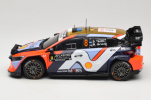 Hyundai i20 N WRC #16 A. Fourmaux / A. Coria Rally Monte Carlo Night Version 2025 IXO 1:18 18RMC230B Diecast - image 3 of 6
