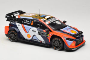 Hyundai i20 N WRC #16 A. Fourmaux / A. Coria Rally Monte Carlo Night Version 2025 IXO 1:18 18RMC230B Diecast - image 4 of 6