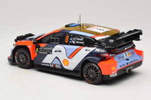 Hyundai i20 N WRC #16 A. Fourmaux / A. Coria Rally Monte Carlo Night Version 2025 IXO 1:18 18RMC230B Diecast - image 5 of 6