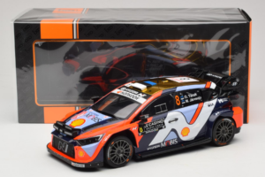 Hyundai i20 N WRC #16 A. Fourmaux / A. Coria Rally Monte Carlo Night Version 2025 IXO 1:18 18RMC230B Diecast - image 6 of 6