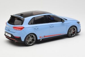 Hyundai i30 N Light Blue MCG 1:18 MCG18503 Diecast - image 2 of 6