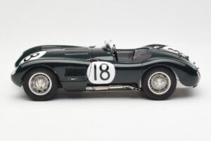Jaguar C-Type #18 T. Rolt / D. Hamilton 24 Hours of Le Mans Winner 1953 CMC 1:18 M-195 Diecast - image 3 of 6