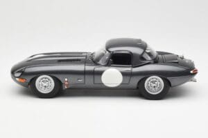Jaguar E-Type Series 1 Coupe Lightweight Dark Grey AUTOart 1:18 73647 Diecast - image 4 of 8