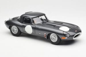 Jaguar E-Type Series 1 Coupe Lightweight Dark Grey AUTOart 1:18 73647 Diecast - image 6 of 8