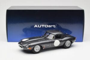 Jaguar E-Type Series 1 Coupe Lightweight Dark Grey AUTOart 1:18 73647 Diecast - image 8 of 8