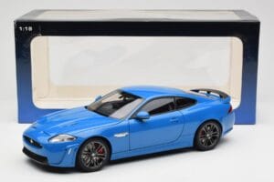Jaguar XKR-S X150 French Racing Blue AUTOart 1:18 73641 Diecast - image 8 of 8