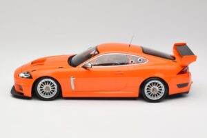 Jaguar XKR GT3 Racing Orange Minichamps 1:18 150081391 Diecast - image 3 of 6