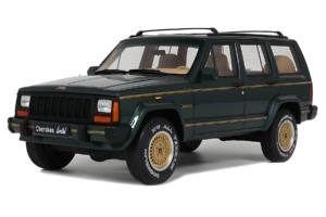 Jeep Cherokee XJ Limited Dark Hunter Green Otto 1:18 OT1340 Resin - image 2 of 2