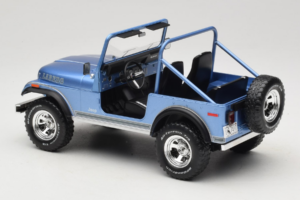 Jeep CJ-7 Laredo Blue MCG 1:18 MCG18553 Diecast - image 5 of 6
