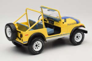 Jeep CJ-7 Renegade Yellow MCG 1:18 MCG18552 Diecast - image 2 of 6