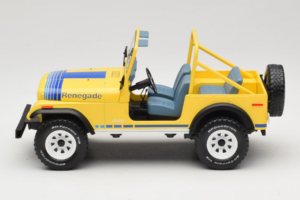 Jeep CJ-7 Renegade Yellow MCG 1:18 MCG18552 Diecast - image 3 of 6
