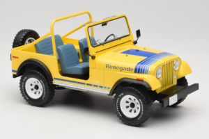 Jeep CJ-7 Renegade Yellow MCG 1:18 MCG18552 Diecast - image 4 of 6