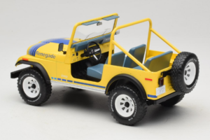 Jeep CJ-7 Renegade Yellow MCG 1:18 MCG18552 Diecast - image 5 of 6