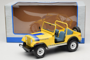 Jeep CJ-7 Renegade Yellow MCG 1:18 MCG18552 Diecast - image 6 of 6