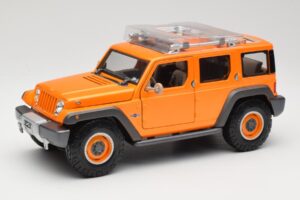 Jeep Rescue Concept Orange Maisto 1:18 36699 Diecast