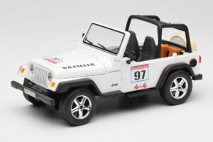 Jeep Wrangler Rallye #97 Beige Solido 1:18 9012 Diecast
