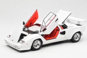 Lamborghini Countach LP500S White Kyosho 1:18 08320E Diecast - image 2 of 8