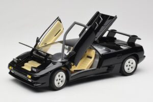 Lamborghini Diablo Black Mira 1:18 6107 Diecast - image 2 of 8