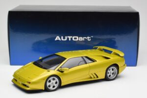 Lamborghini Diablo SE30 Anniversary Edition Yellow Spyder AUTOart 1:18 79157 Diecast - image 8 of 8