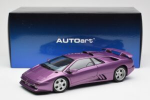 Lamborghini Diablo SE30 Jota Metallic Purple AUTOart 1:18 79142 Composite - image 8 of 8
